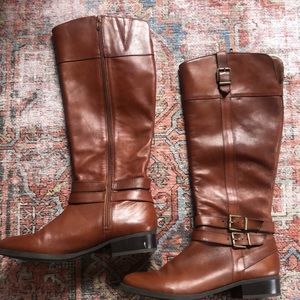 Leather Riding Boots